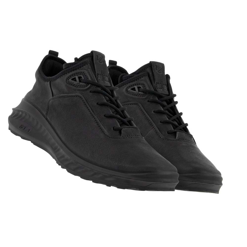 Ecco St.360 Street Sneakers Herr Svarta | SE 661WNB